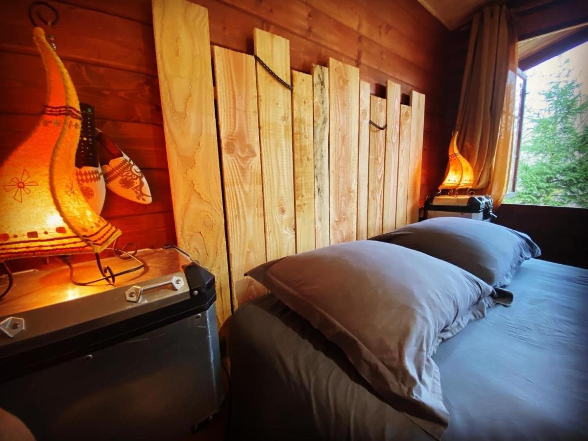 לקון "Le Maloya" Chalets Independants -Chambre Balneo - Relais Motards מראה חיצוני תמונה