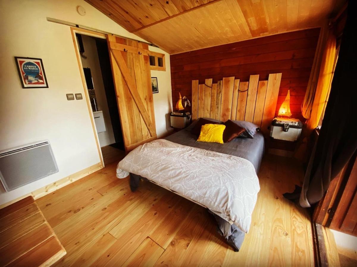 לקון "Le Maloya" Chalets Independants -Chambre Balneo - Relais Motards מראה חיצוני תמונה