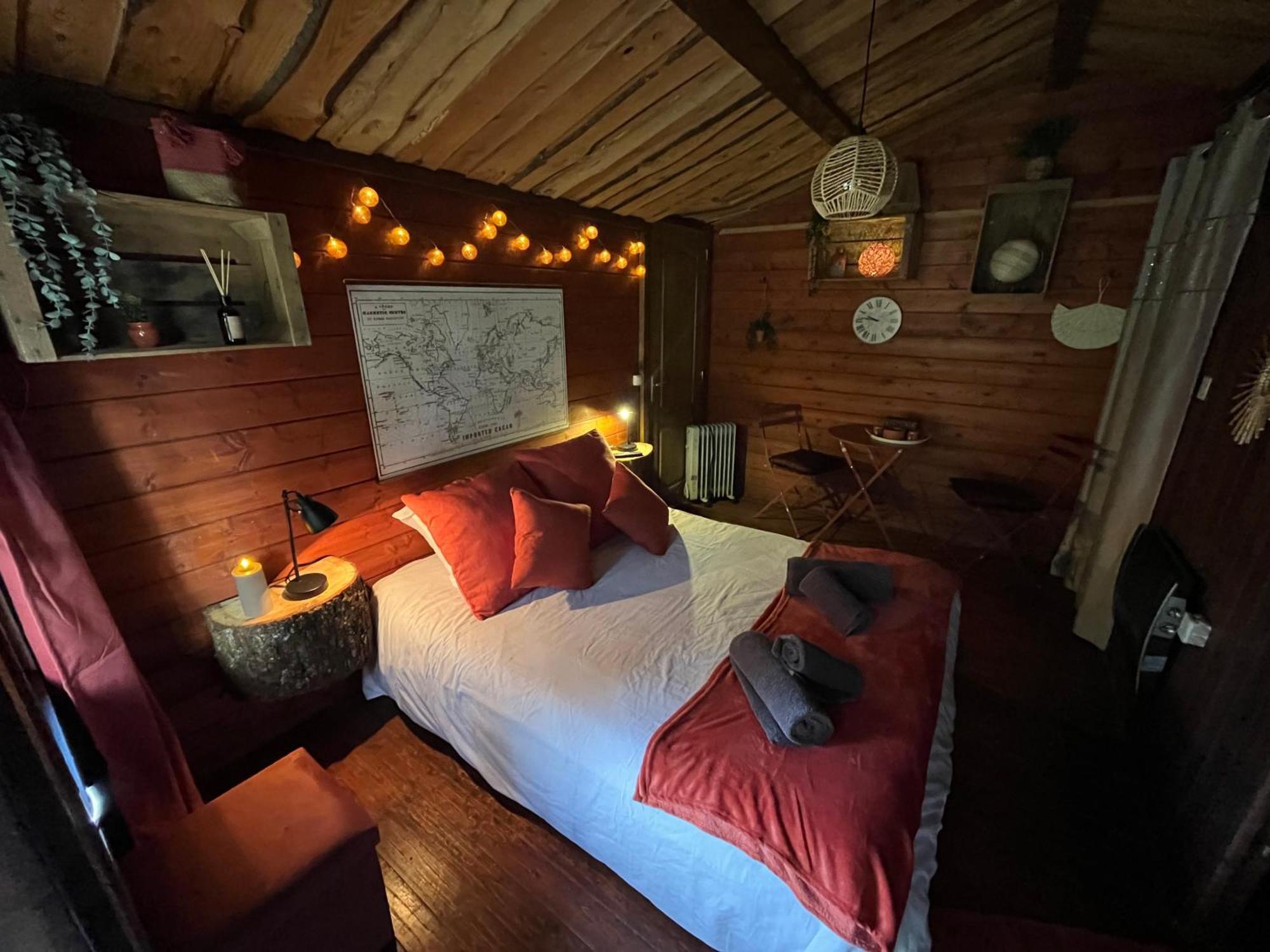 לקון "Le Maloya" Chalets Independants -Chambre Balneo - Relais Motards מראה חיצוני תמונה